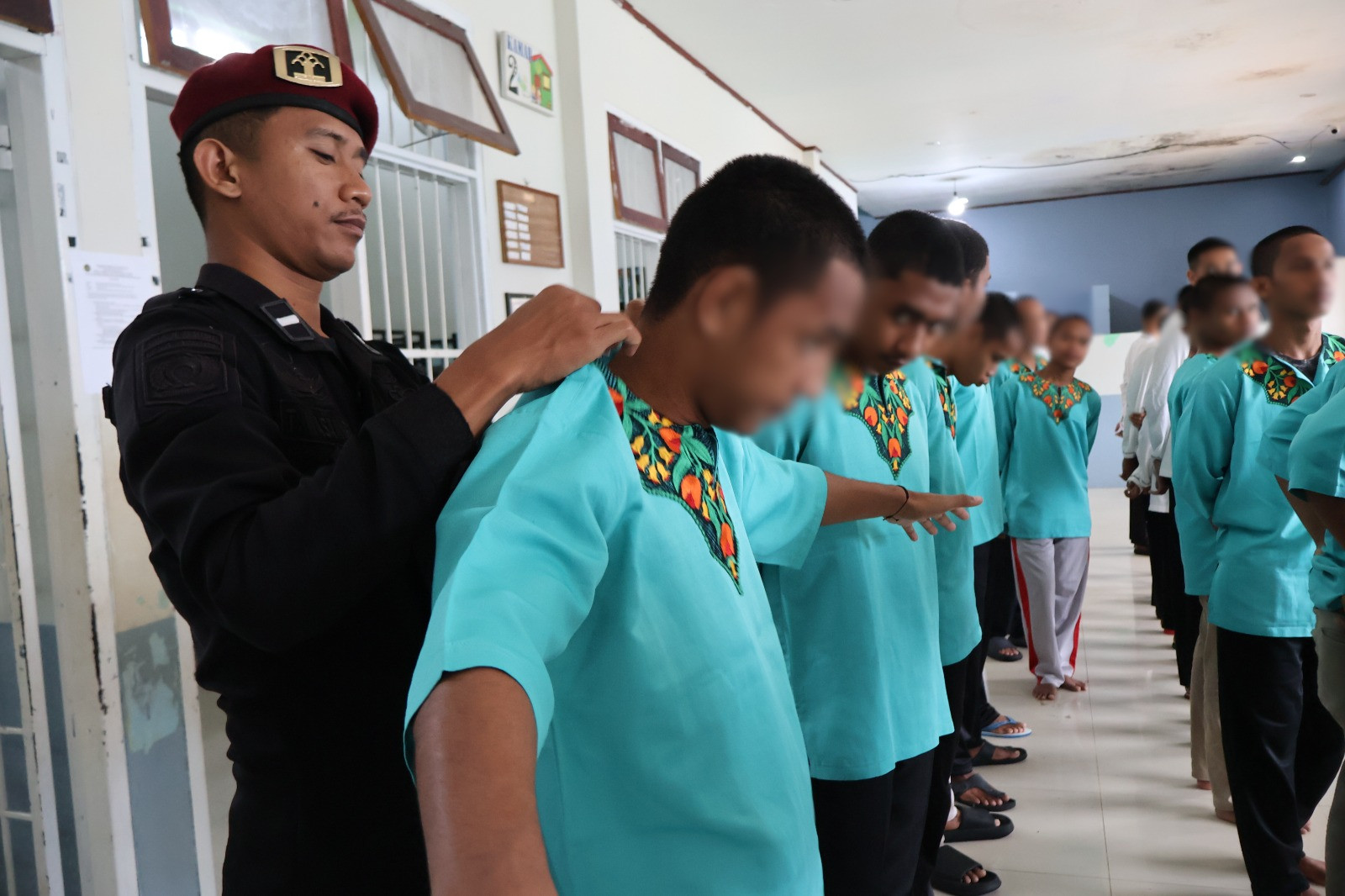 LPKA Ambon Tegakkan Disiplin dan Kebersihan Lewat Penggeledahan Humanis
