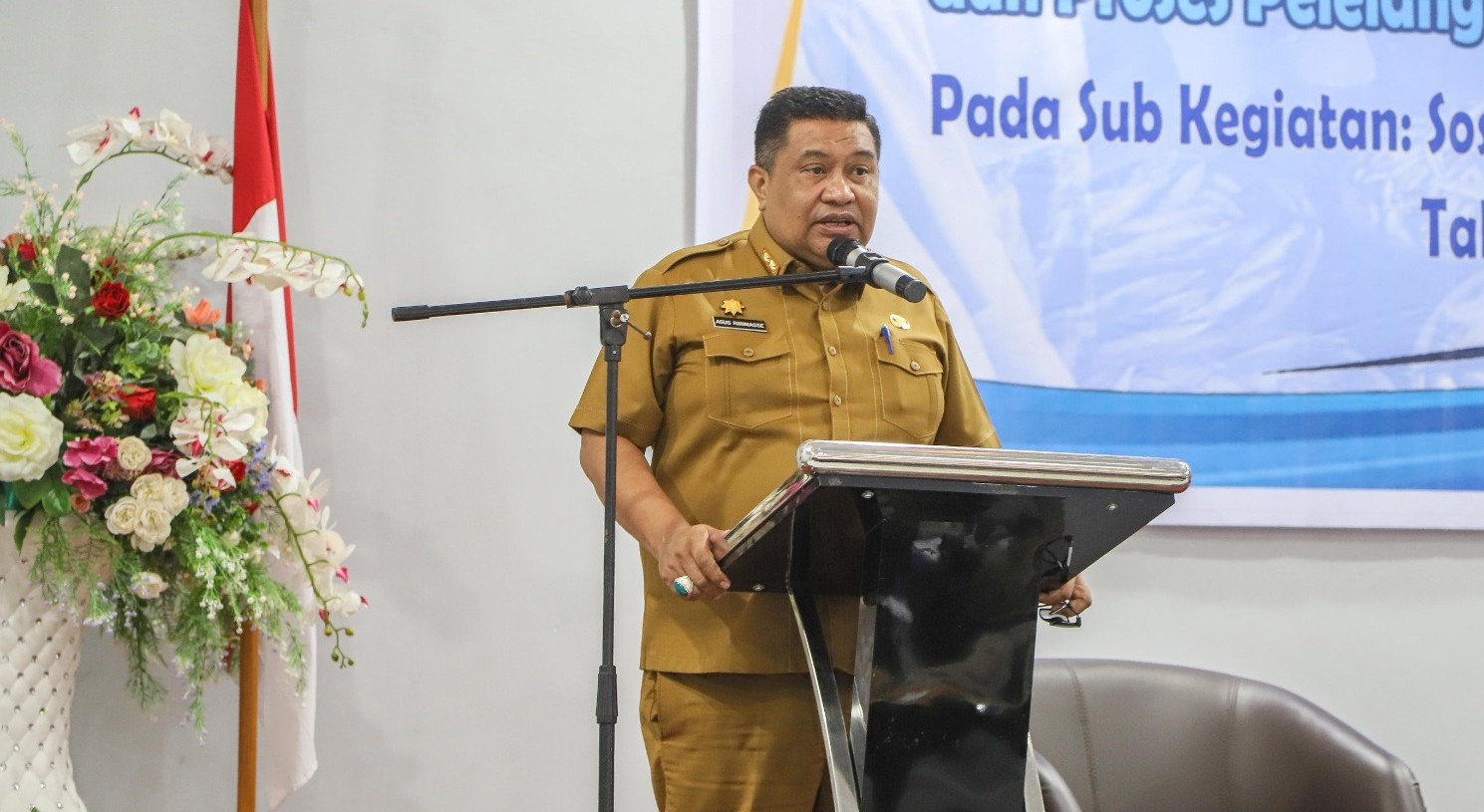 Dinas Perikanan Gelar Sosialisasi Pas Kapal dan Retribusi Pelelangan Ikan
