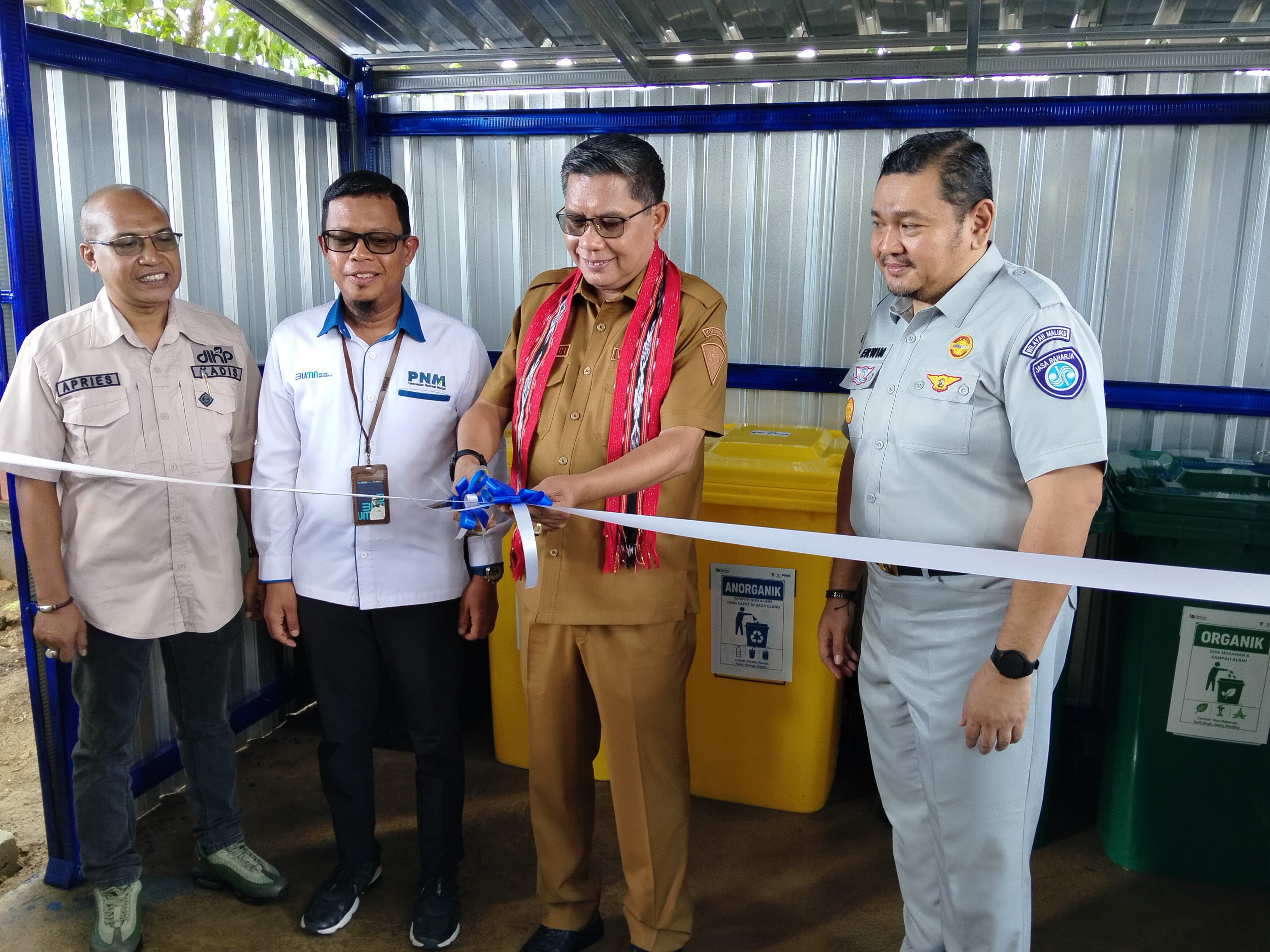 Kota Ambon Perkuat Gerakan Kota Bersih Melalui Peresmian TPS Ecolife