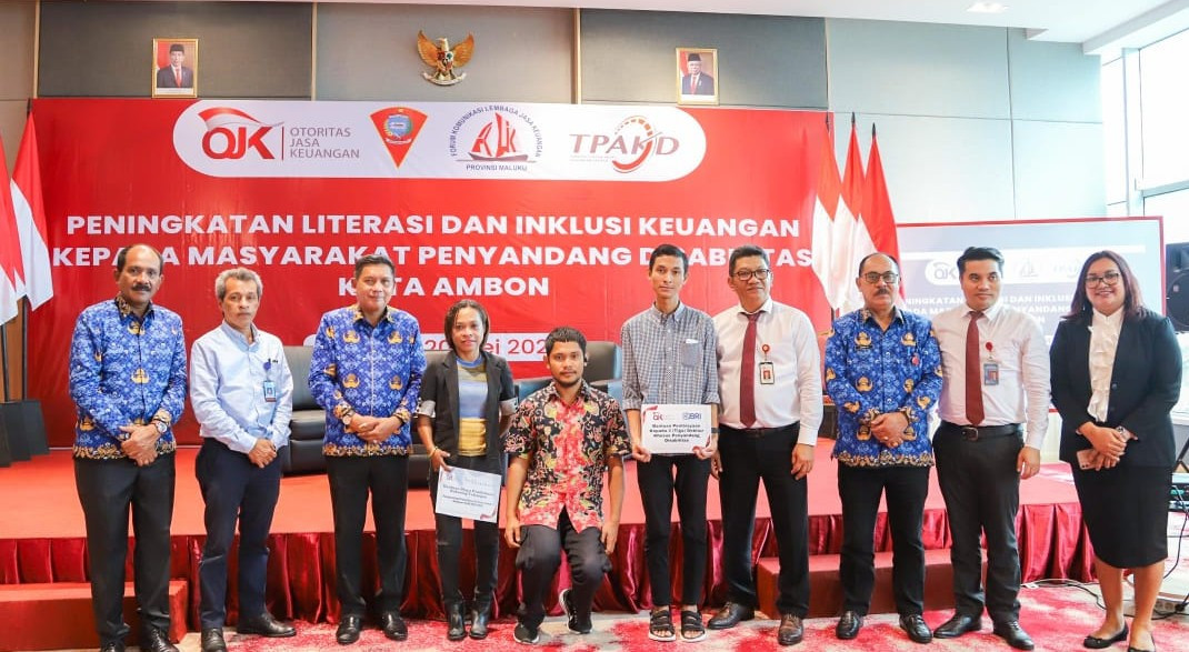 Gelar Gelar Edukasi Keuangan, Wattimena: Kaum Disabilitas Terlayani Ambon, CM- Hadiri