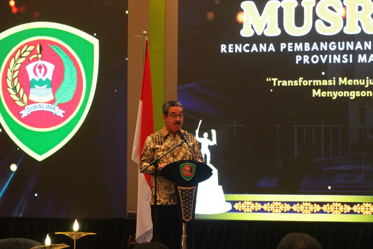 Musrembang RPJMD Tahun 2025-2029 Provinsi Maluku Digelar
