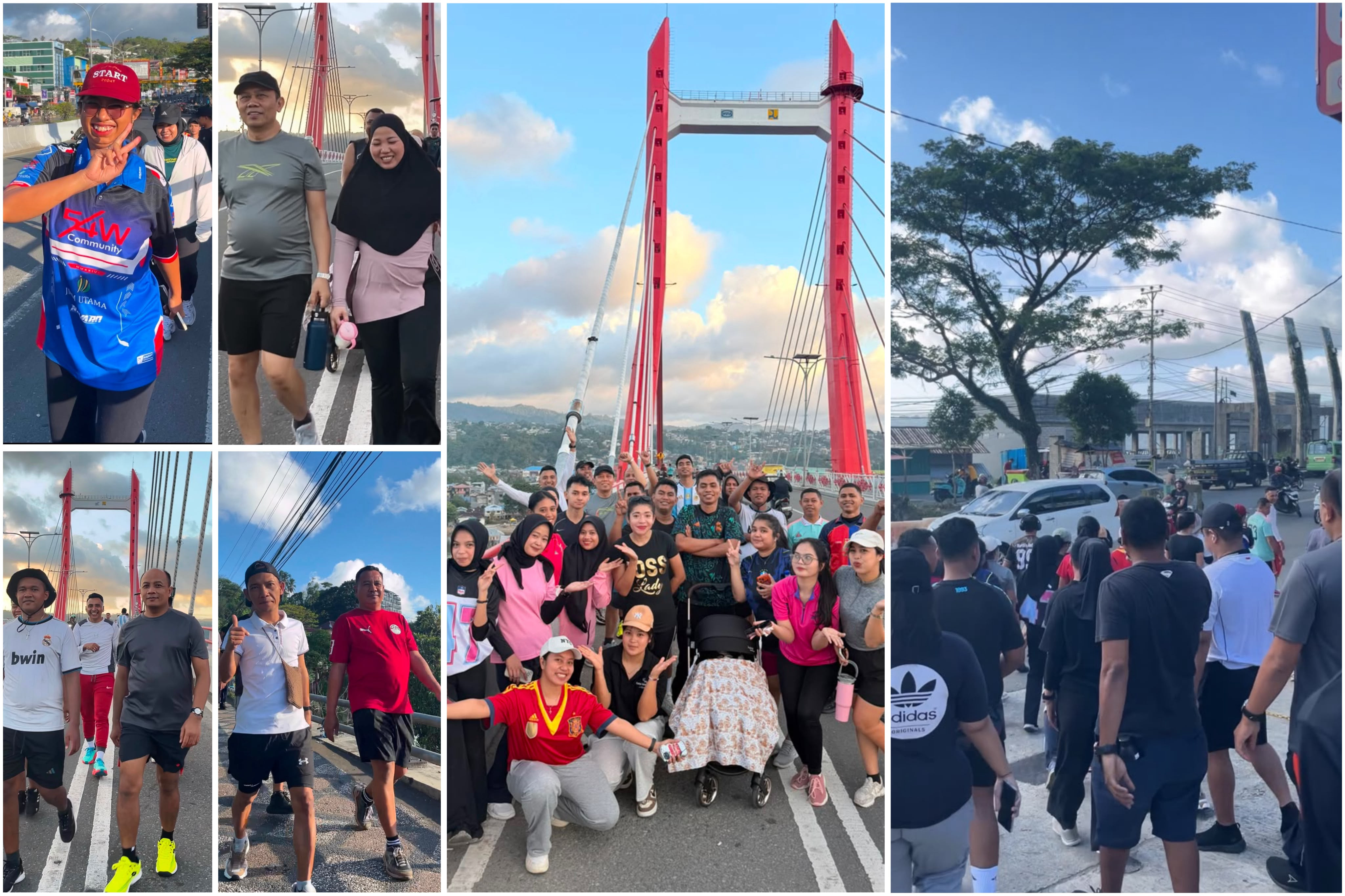 Santika Premiere Ambon Perkuat Kebersamaan Karyawan Lewat Fun Walk