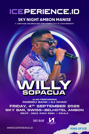 Malam Spektakuler! Willy Sopacua hingga DJ Chaci Tampil di Sky-Bar